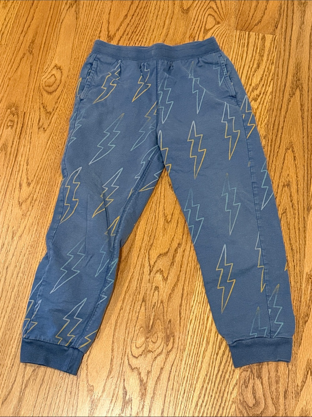 Tea Collection Kids Blue Lightning Jogger Pants